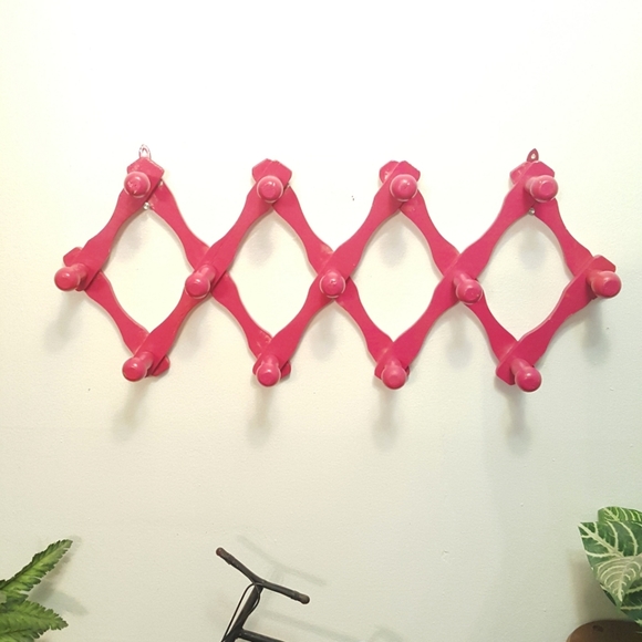 Wall Decor Vintage Accordion Hanging Rack Poshmark